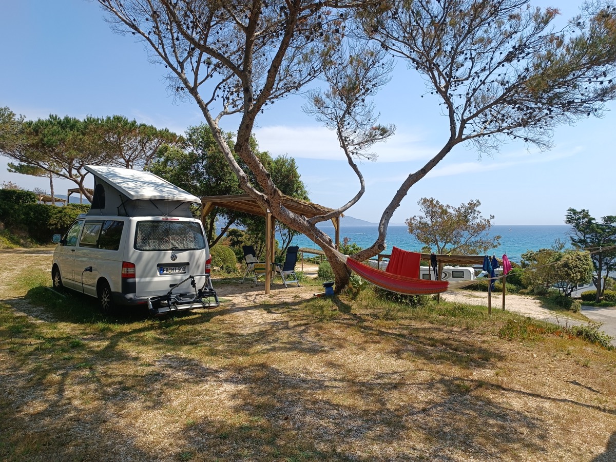 Emplacement van et camping Camp du Domaine
