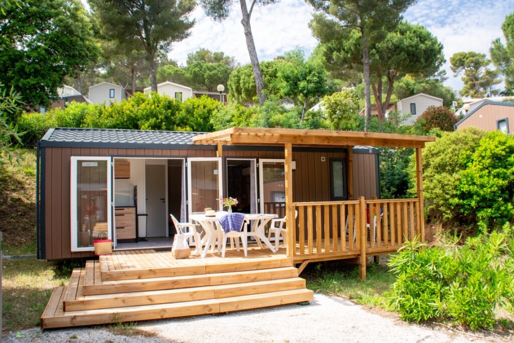 Vue extérieure du mobile home Sunny