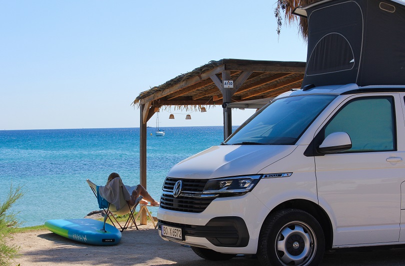 Emplacement de camping au Camp du Domaine
