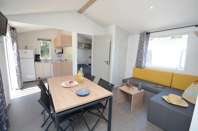 Mobil-home BAHIA – pièce à vivre