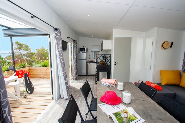 Mobil-home NOVEDEN – séjour