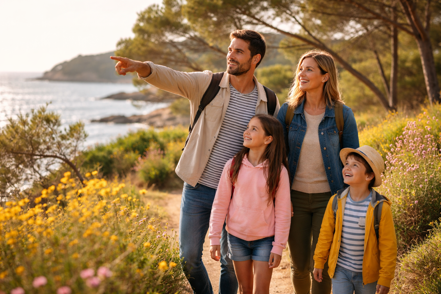 Vacances de printemps en famille au camping