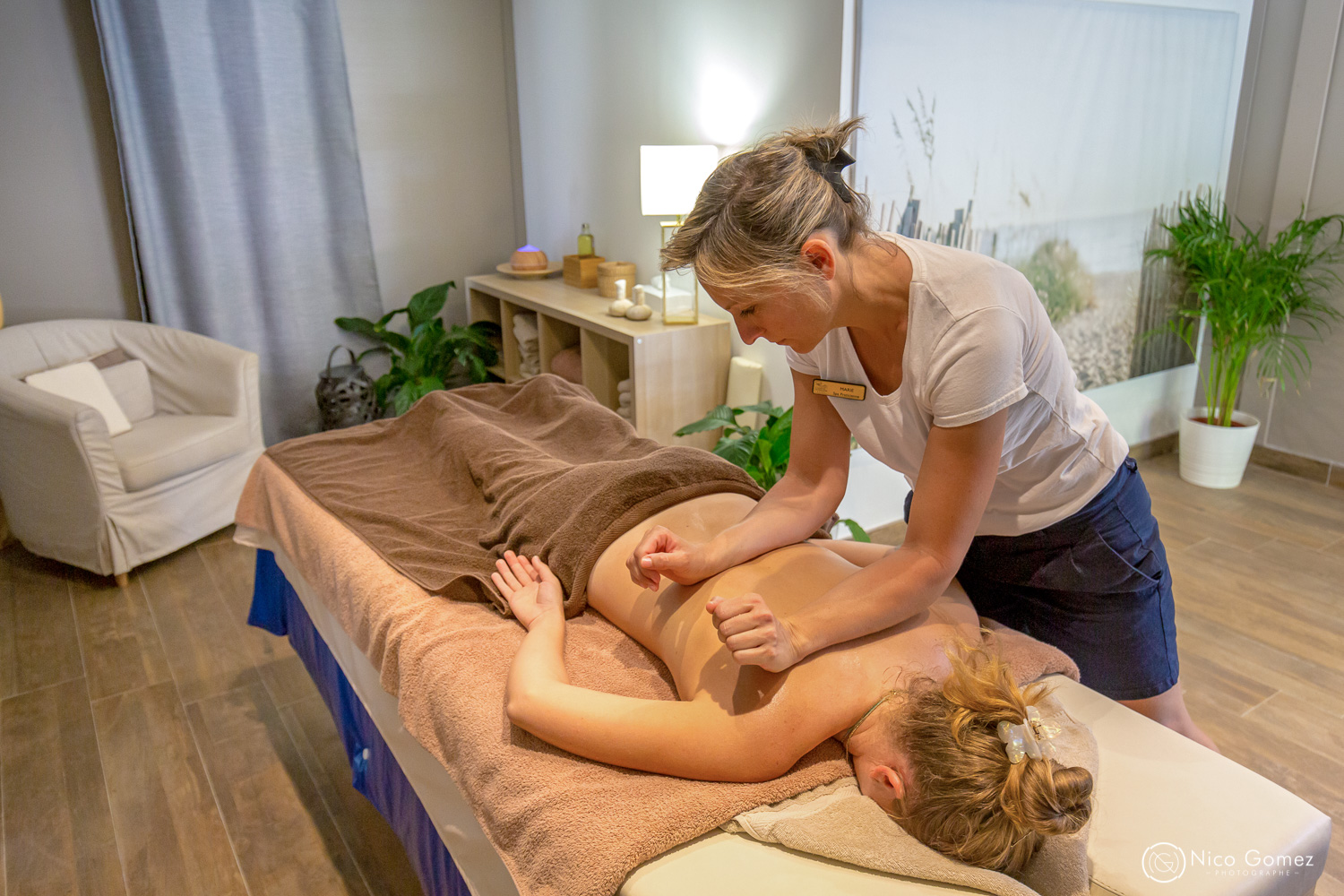 Massage bien-être au Spa du Domaine à Bormes-les-Mimosas