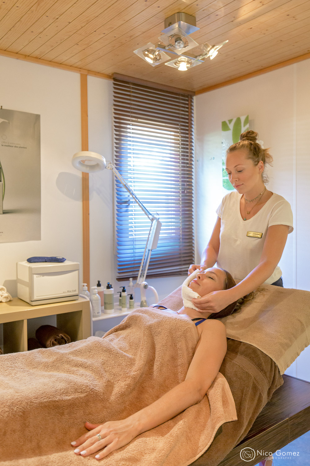 Soins du visage proposés au Spa du Domaine près du Lavandou