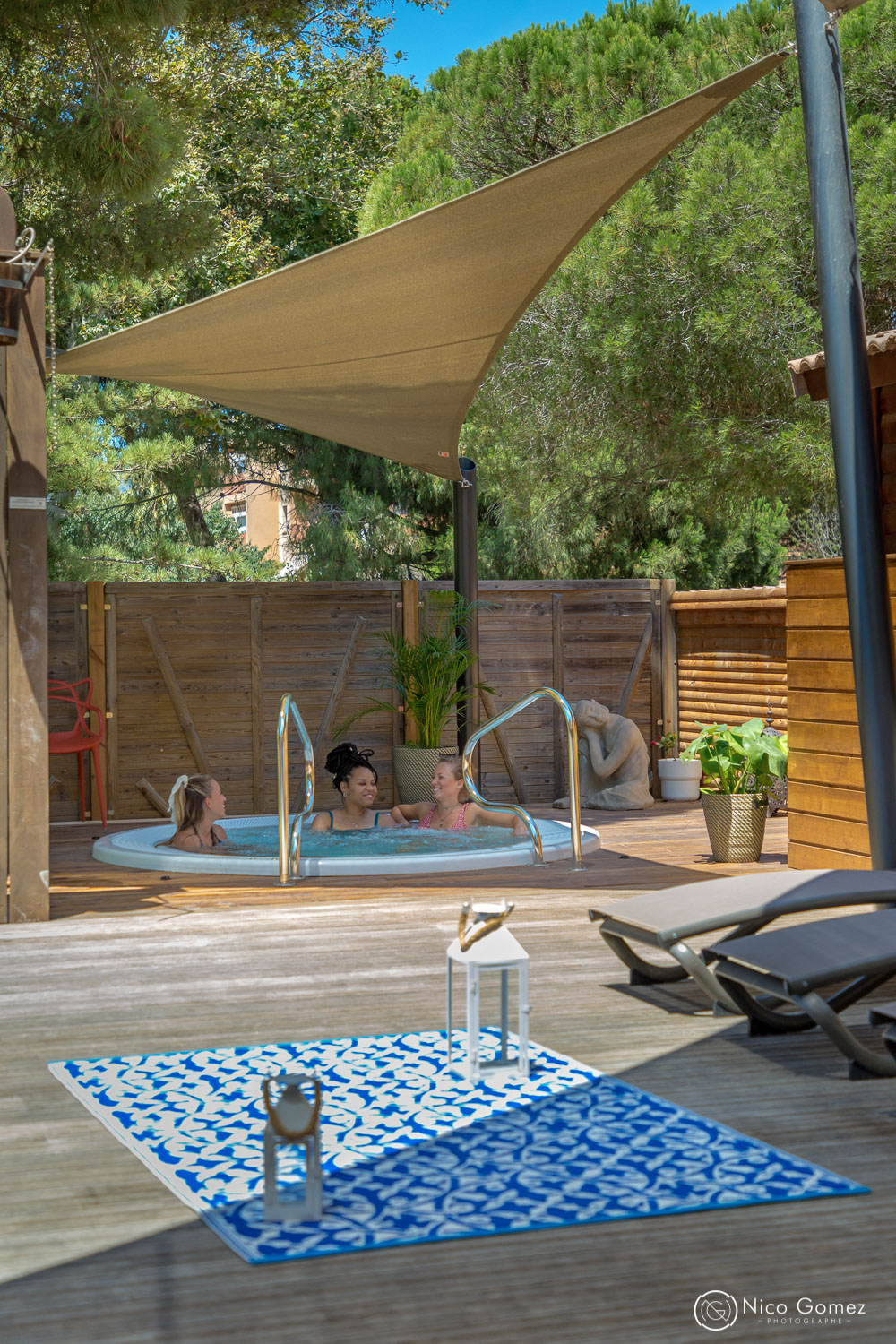 Sauna et hammam du Spa du Domaine à Bormes-les-Mimosas